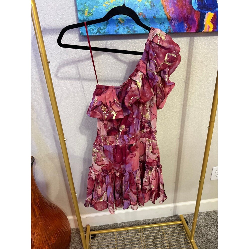 Buddy Love one shoulder cocktail dress  Small